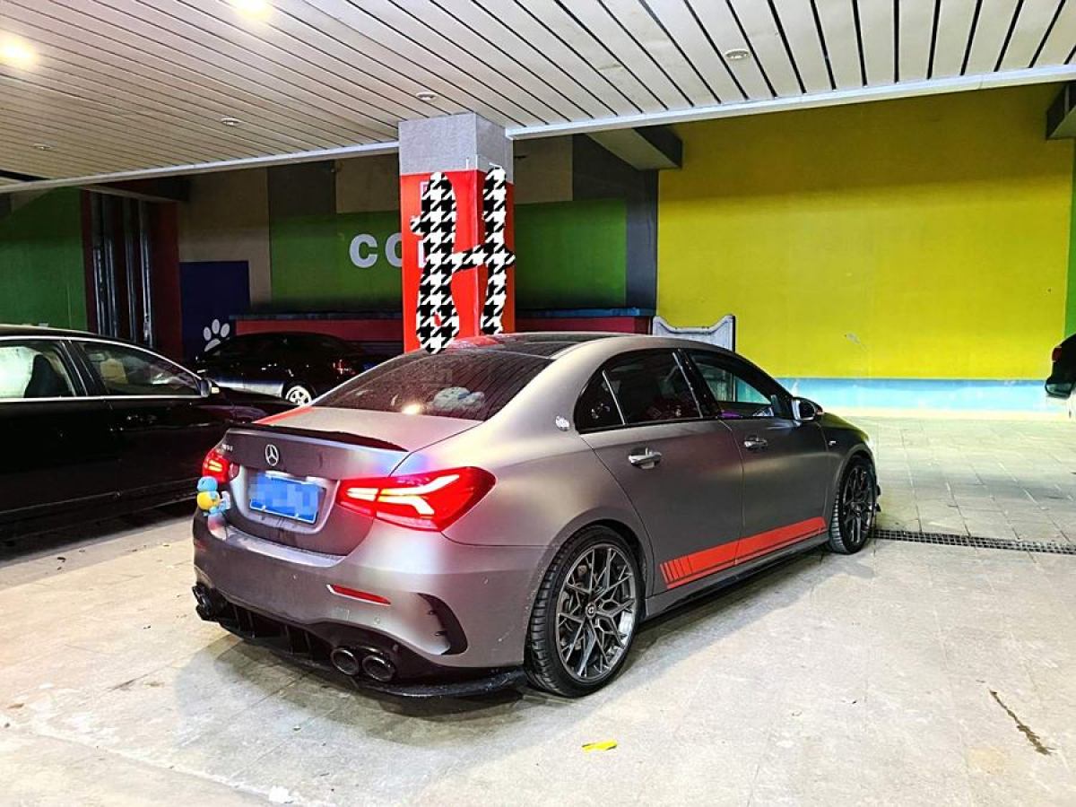 奔馳 奔馳A級(jí)AMG  2022款 AMG A 35 L 4MATIC 熾夜特別版圖片