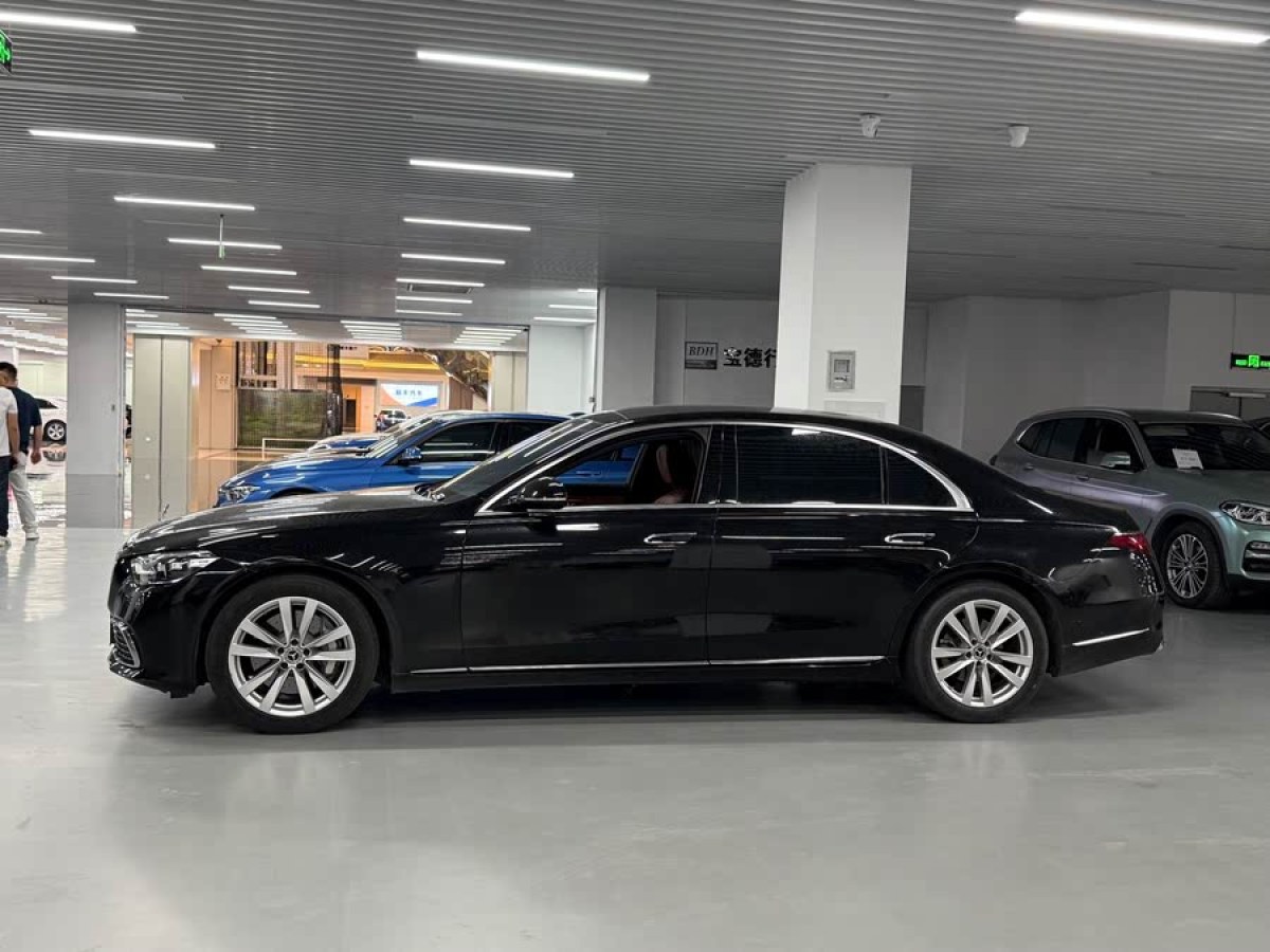 奔馳 奔馳S級  2022款 改款 S 400 L 商務(wù)型圖片