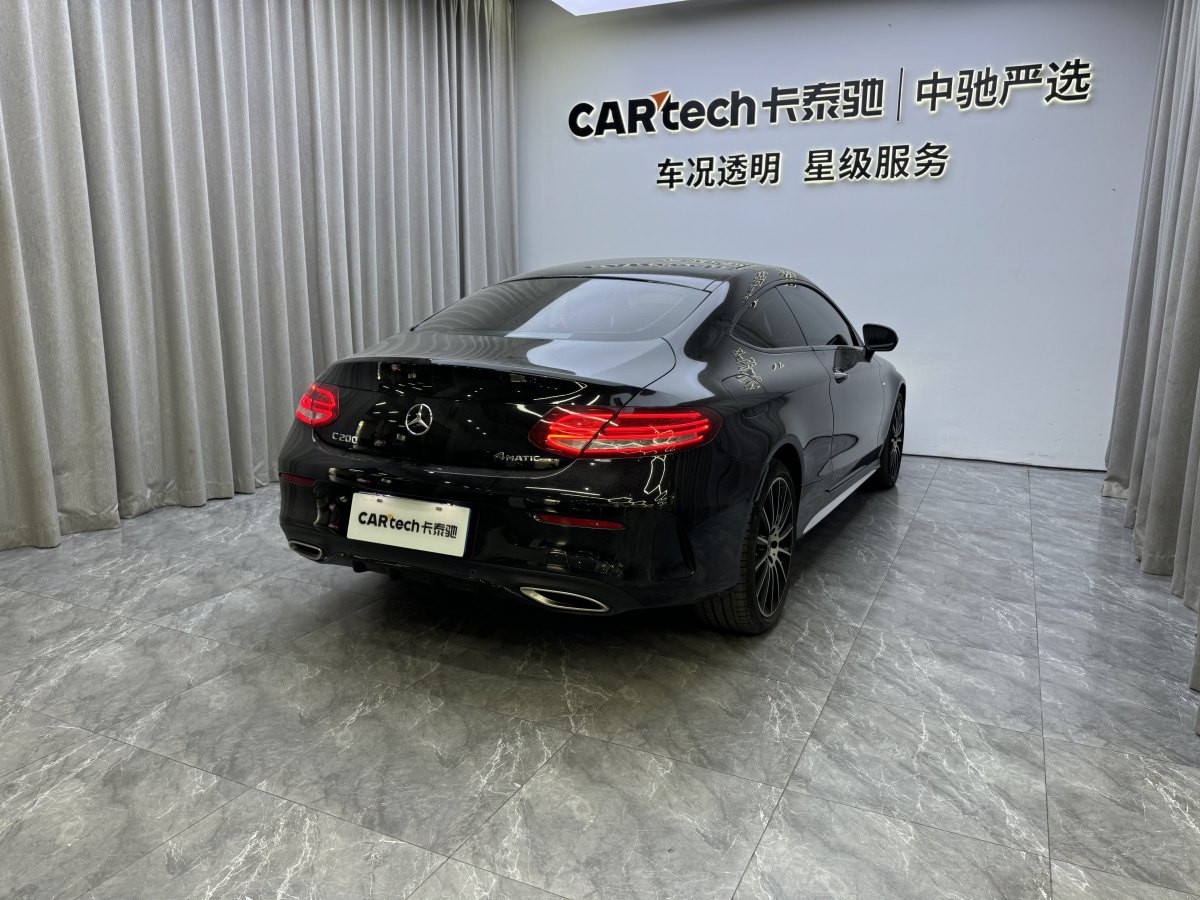 奔馳 奔馳C級(jí)  2017款 C 200 4MATIC 轎跑版圖片