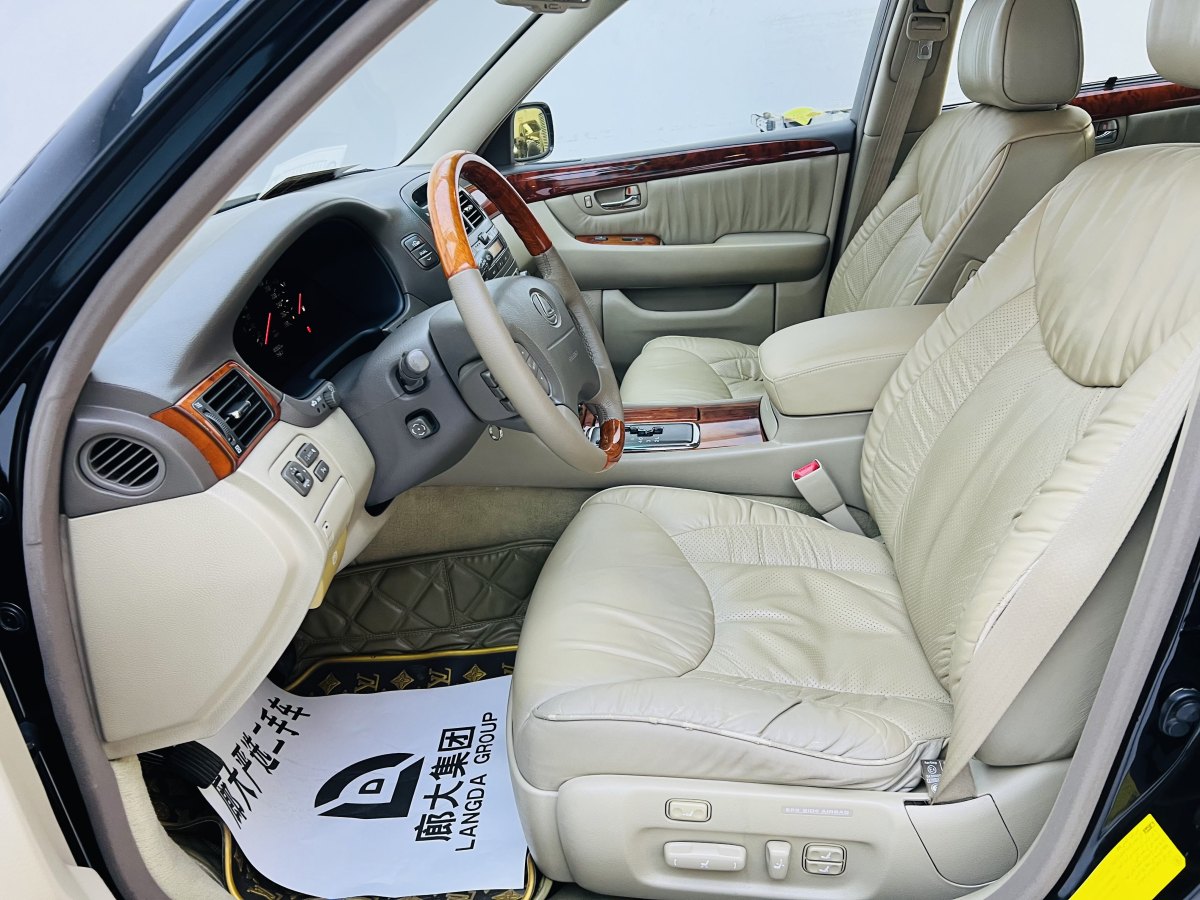 2002年10月雷克薩斯 LS  2001款 LS430 4.3