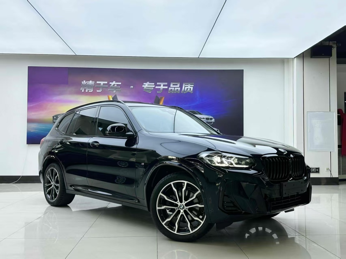 寶馬 寶馬X3  2022款 改款 xDrive30i 領(lǐng)先型 M曜夜套裝圖片