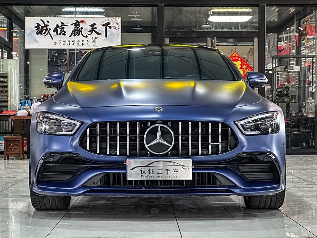 2020年11月奔馳 奔馳AMG GT  2020款 AMG GT 53 4MATIC+ 四門跑車