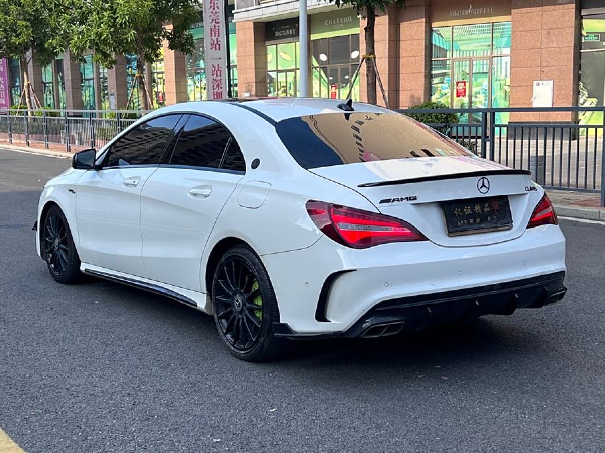 2018年10月奔馳 奔馳CLA級(jí)  2018款 CLA 220 4MATIC