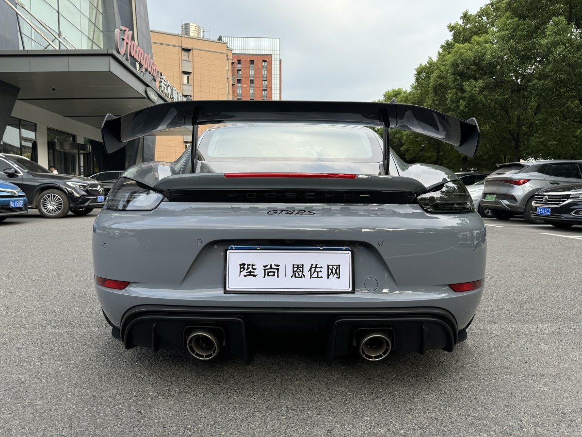 2023年3月保時(shí)捷 718  2022款 Cayman GT4 RS 4.0L