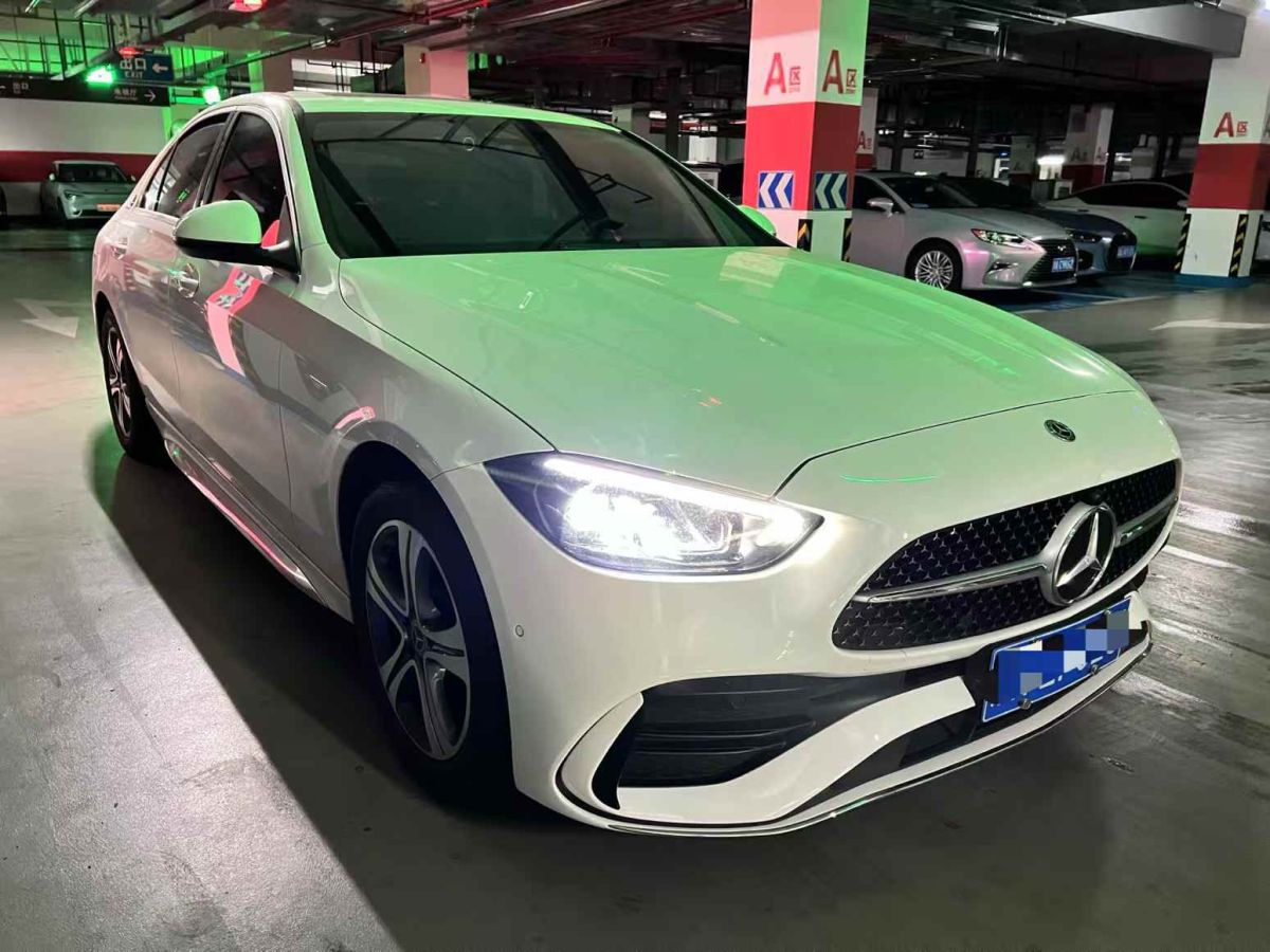 奔馳 奔馳C級  2021款 C 300 L 運動版圖片