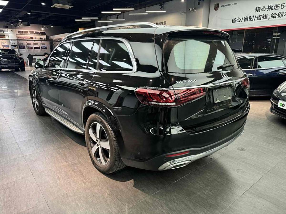 奔馳 奔馳GLS  2022款 改款 GLS 450 4MATIC 時(shí)尚型圖片