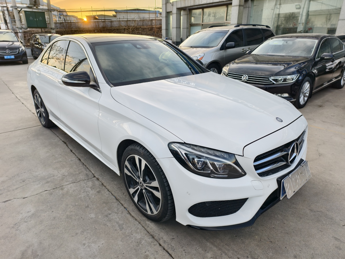 奔馳 奔馳C級  2016款 C 200 L 4MATIC 運動版圖片