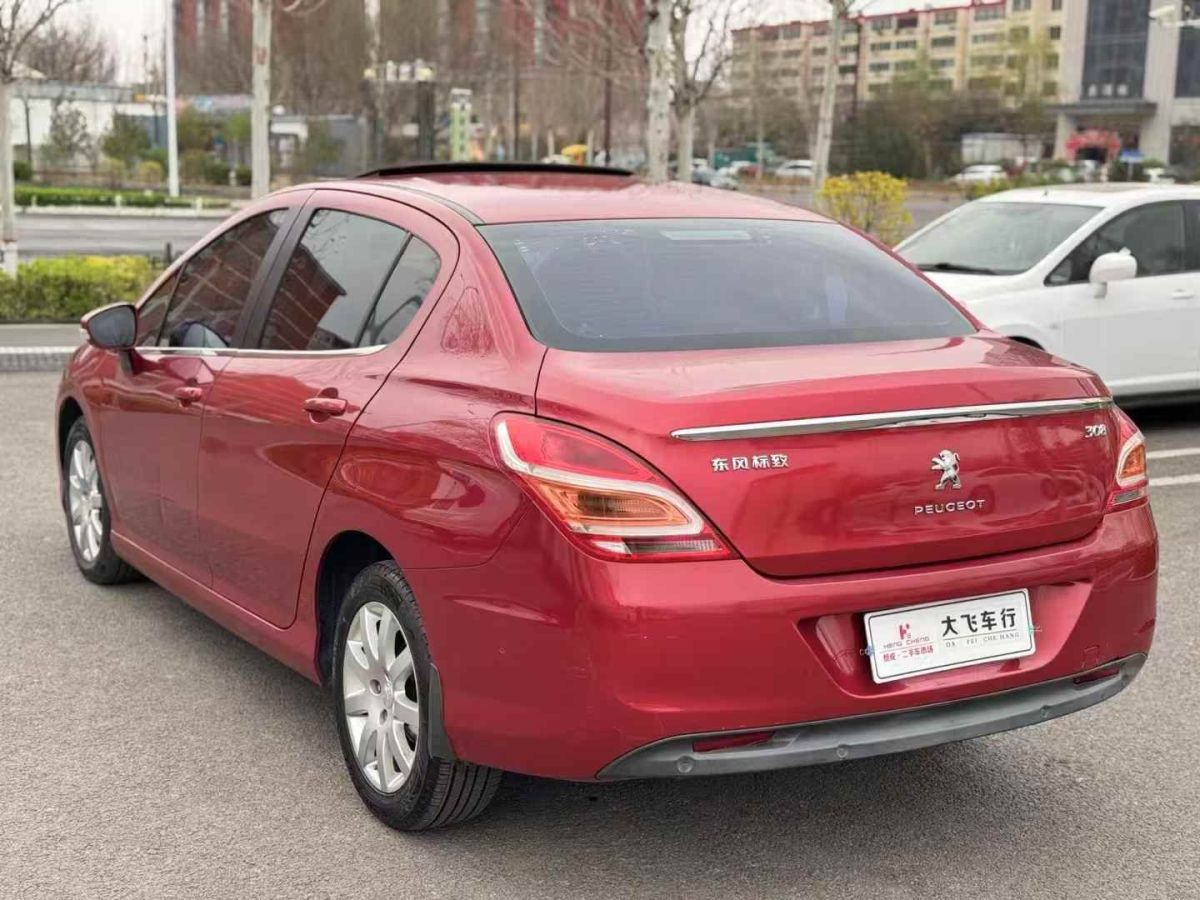 標(biāo)致 308  2012款 1.6L 自動(dòng)風(fēng)尚型圖片