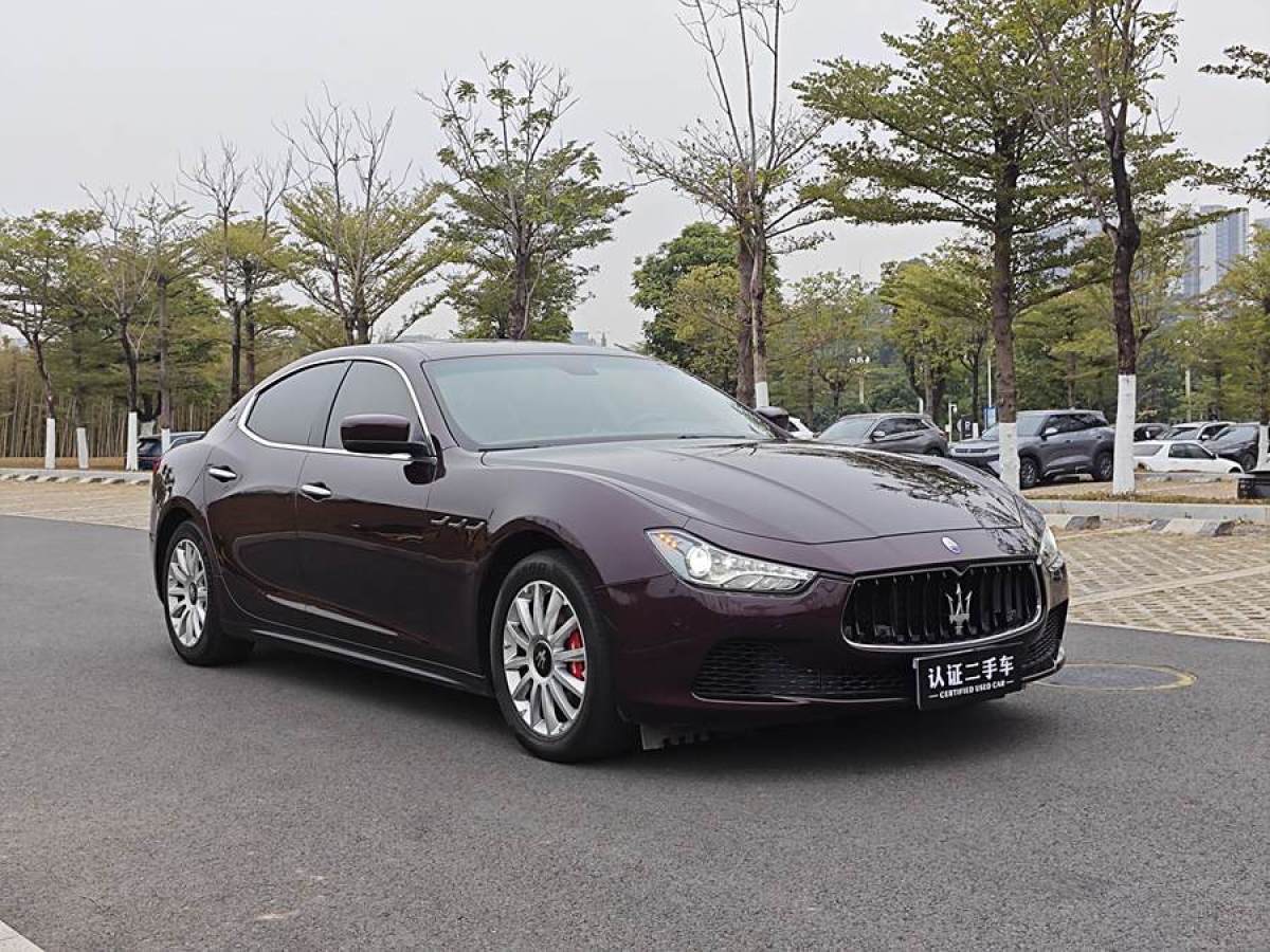 瑪莎拉蒂 Ghibli  2014款 3.0T 標(biāo)準(zhǔn)版圖片