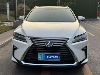 2017年10月 雷克薩斯 RX RX200t 2.0T 四驅(qū)典雅版圖片