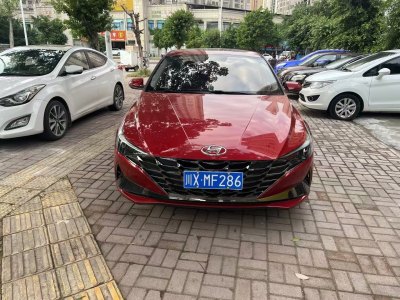 2022年7月 現(xiàn)代 伊蘭特 1.5L CVT LUX尊貴版圖片