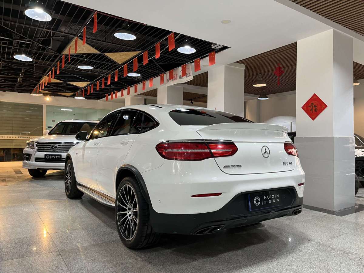 2018年9月奔馳 奔馳GLC轎跑 AMG  2017款 AMG GLC 43 4MATIC 轎跑SUV