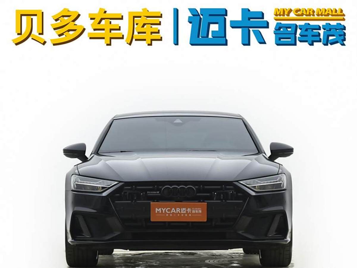 奧迪 奧迪A7L  2023款 45 TFSI quattro S-line 黑武士版圖片