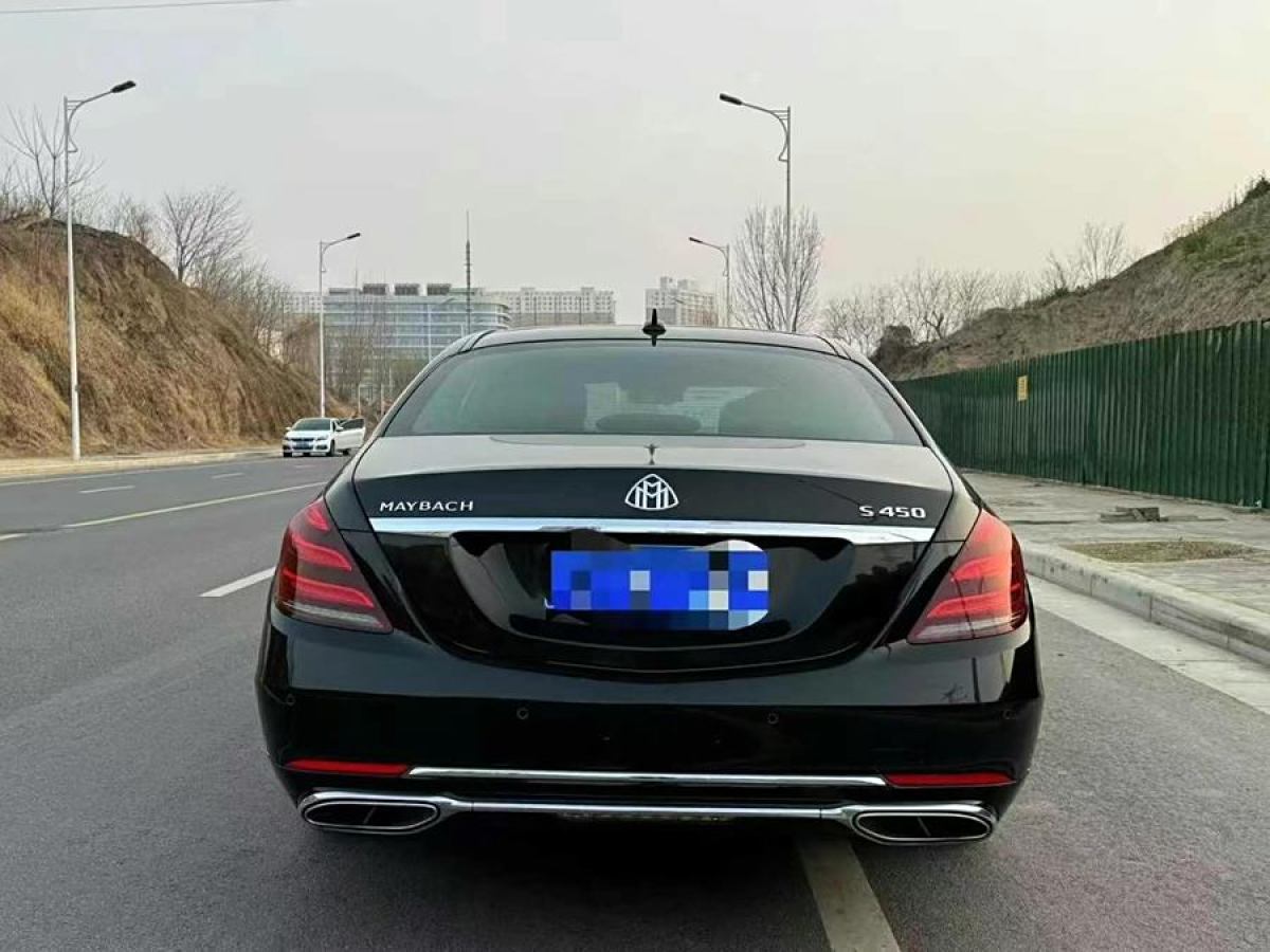 2019年6月奔馳 邁巴赫S級  2019款  改款 S 450 4MATIC