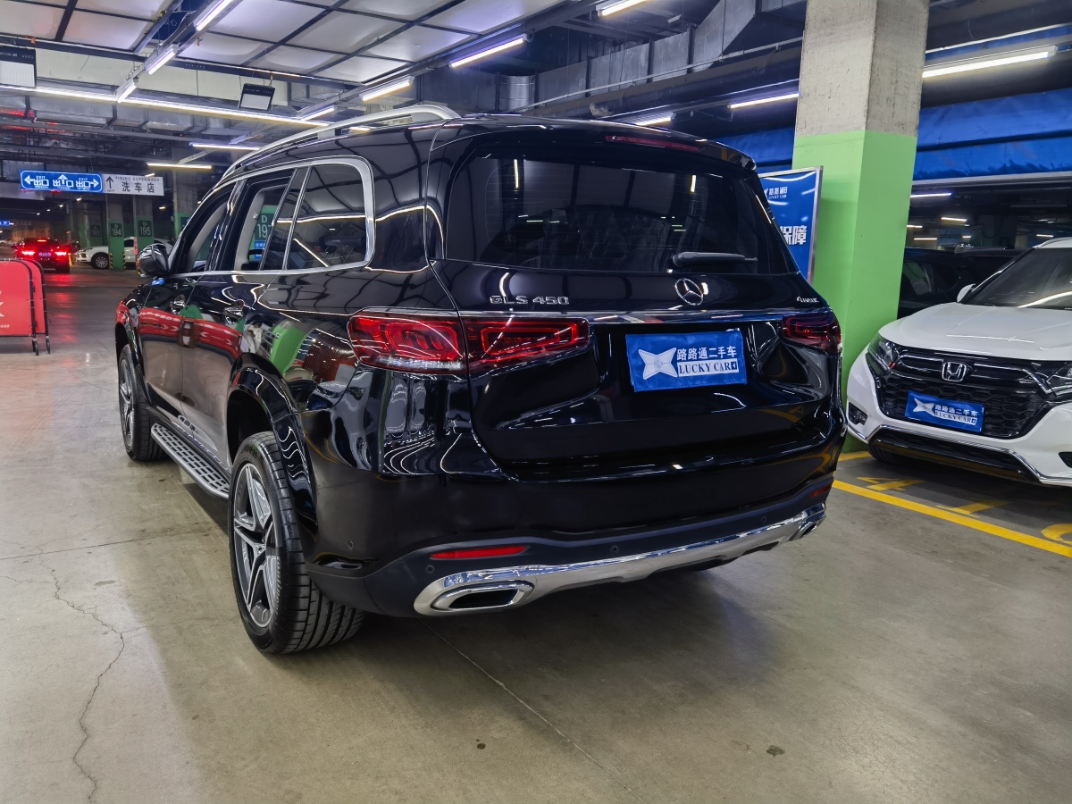 奔馳 奔馳GLS  2023款 改款 GLS 450 4MATIC 時(shí)尚型圖片