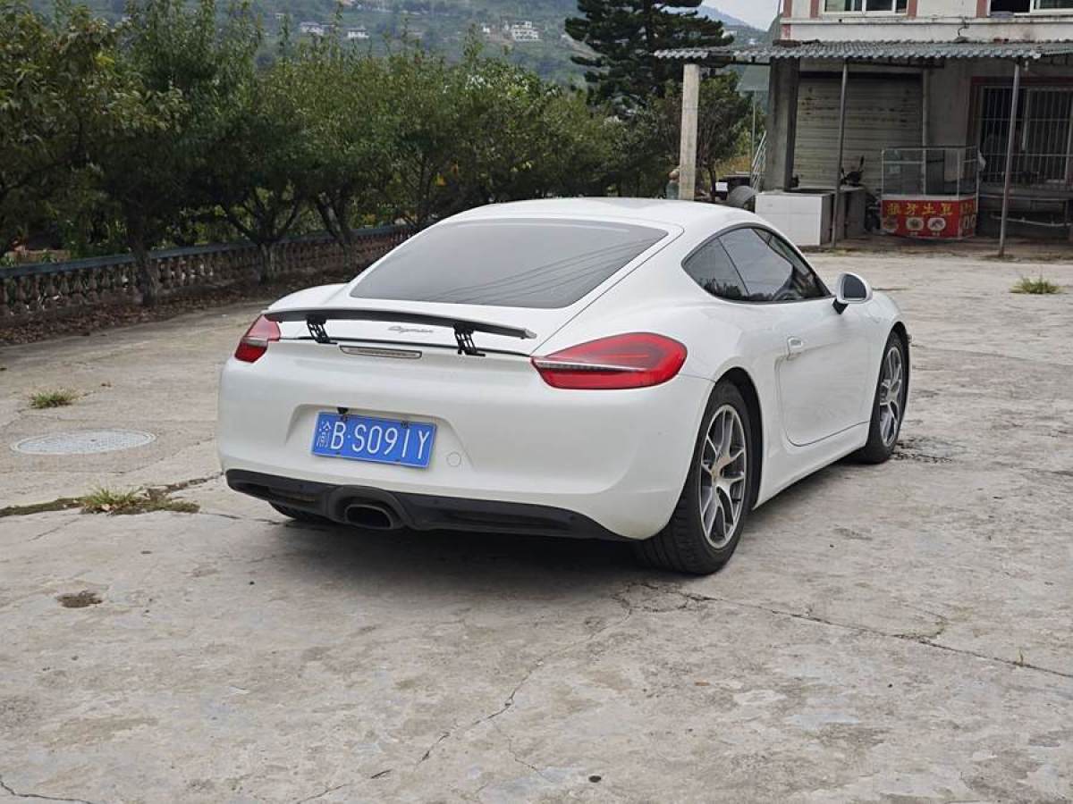 2014年8月保時捷 Cayman  2013款 Cayman 2.7L