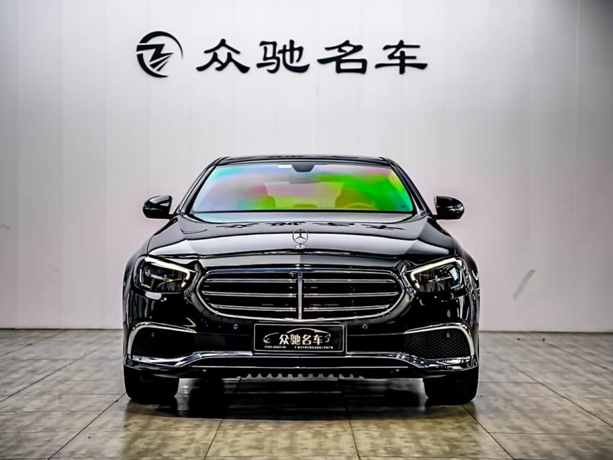 奔馳 奔馳E級(jí)  2023款 改款 E 300 L 時(shí)尚型圖片