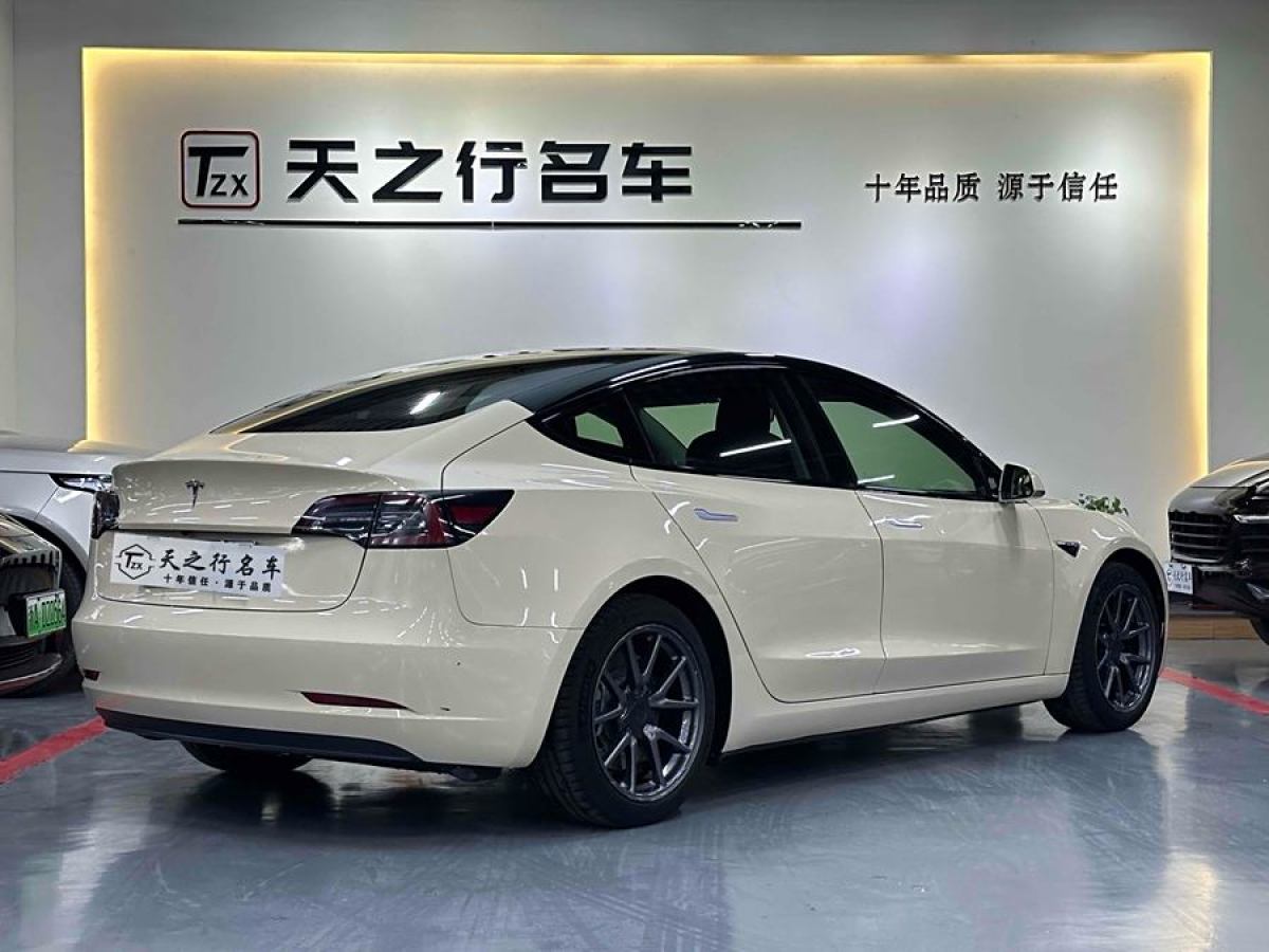 特斯拉 Model 3  2020款 改款 標(biāo)準續(xù)航后驅(qū)升級版圖片