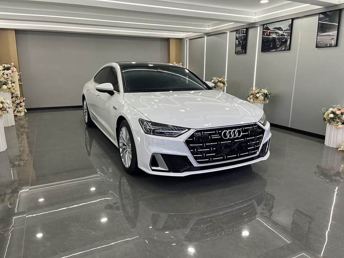 奧迪 奧迪A7L  2022款 45 TFSI S-line 筑夢新生版圖片