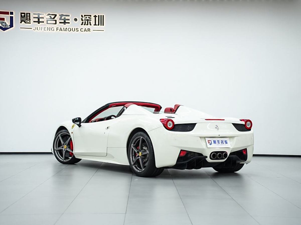 法拉利 458  2013款 4.5L Spider圖片