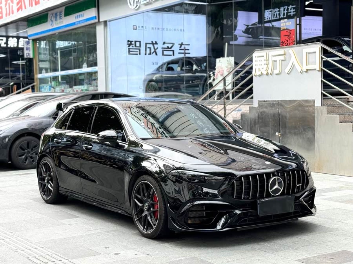奔馳 奔馳A級AMG  2024款 改款 AMG A 45 S 4MATIC+圖片