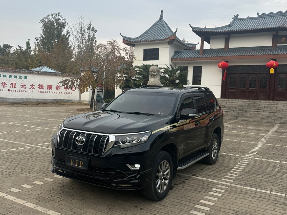 2019年6月豐田 普拉多  2019款 3.5L 自動(dòng)TX-L尊享版后掛備胎