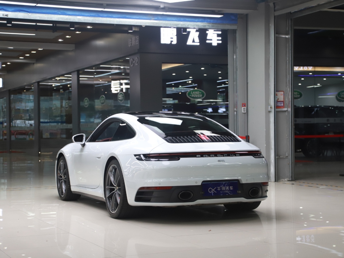 2021年7月保時(shí)捷 911  2020款 Carrera 3.0T