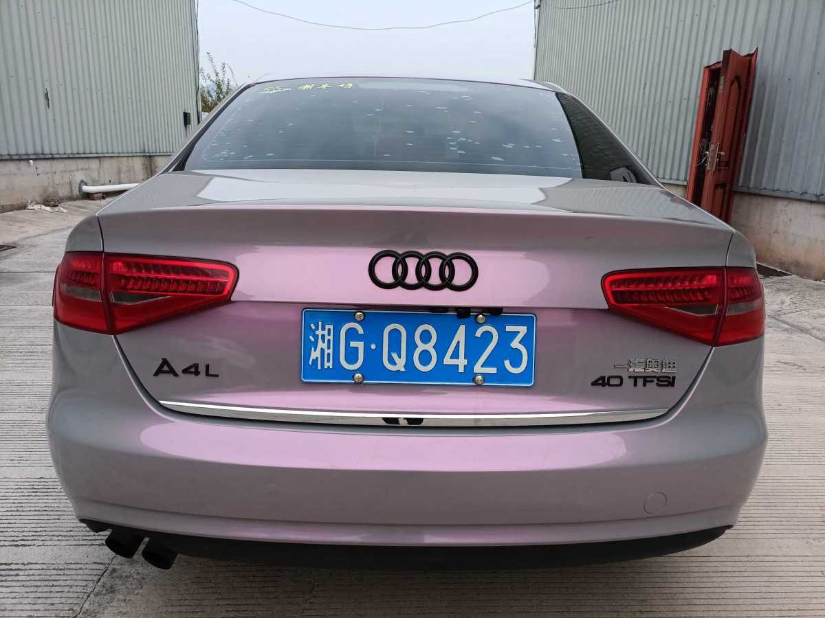 奧迪 奧迪A4L  2013款 35 TFSI 自動標準型圖片