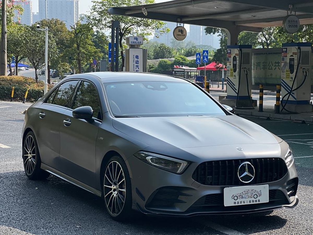 奔馳 奔馳A級AMG  2024款 改款 AMG A 35 4MATIC圖片