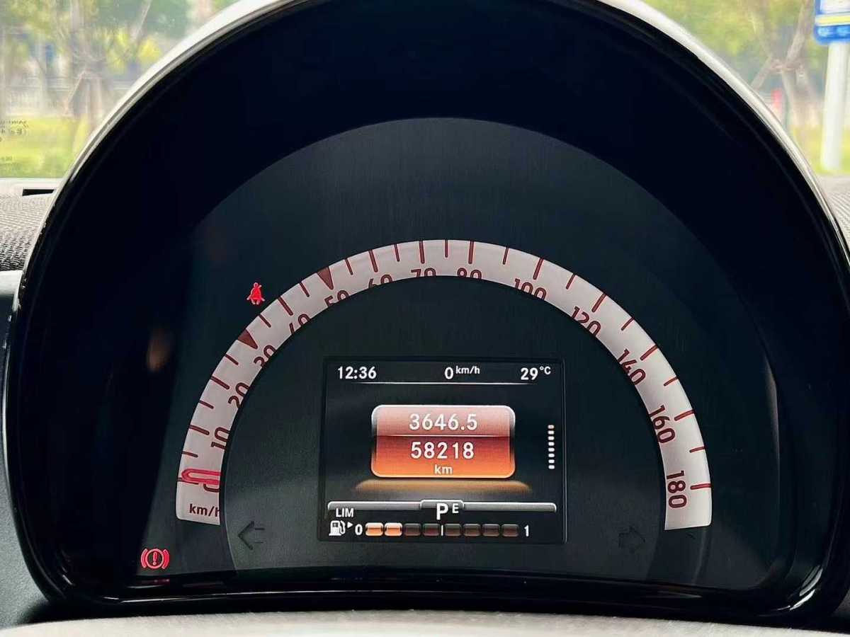 2019年11月smart fortwo  2019款 0.9T 66千瓦硬頂風(fēng)擎版 國VI