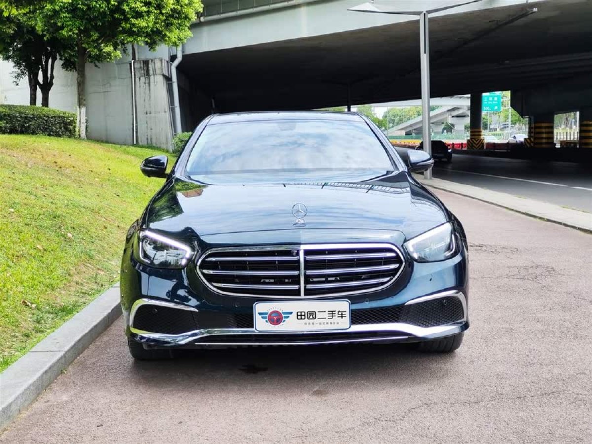 奔馳 奔馳E級(jí)  2022款 改款 E 300 L 豪華型圖片