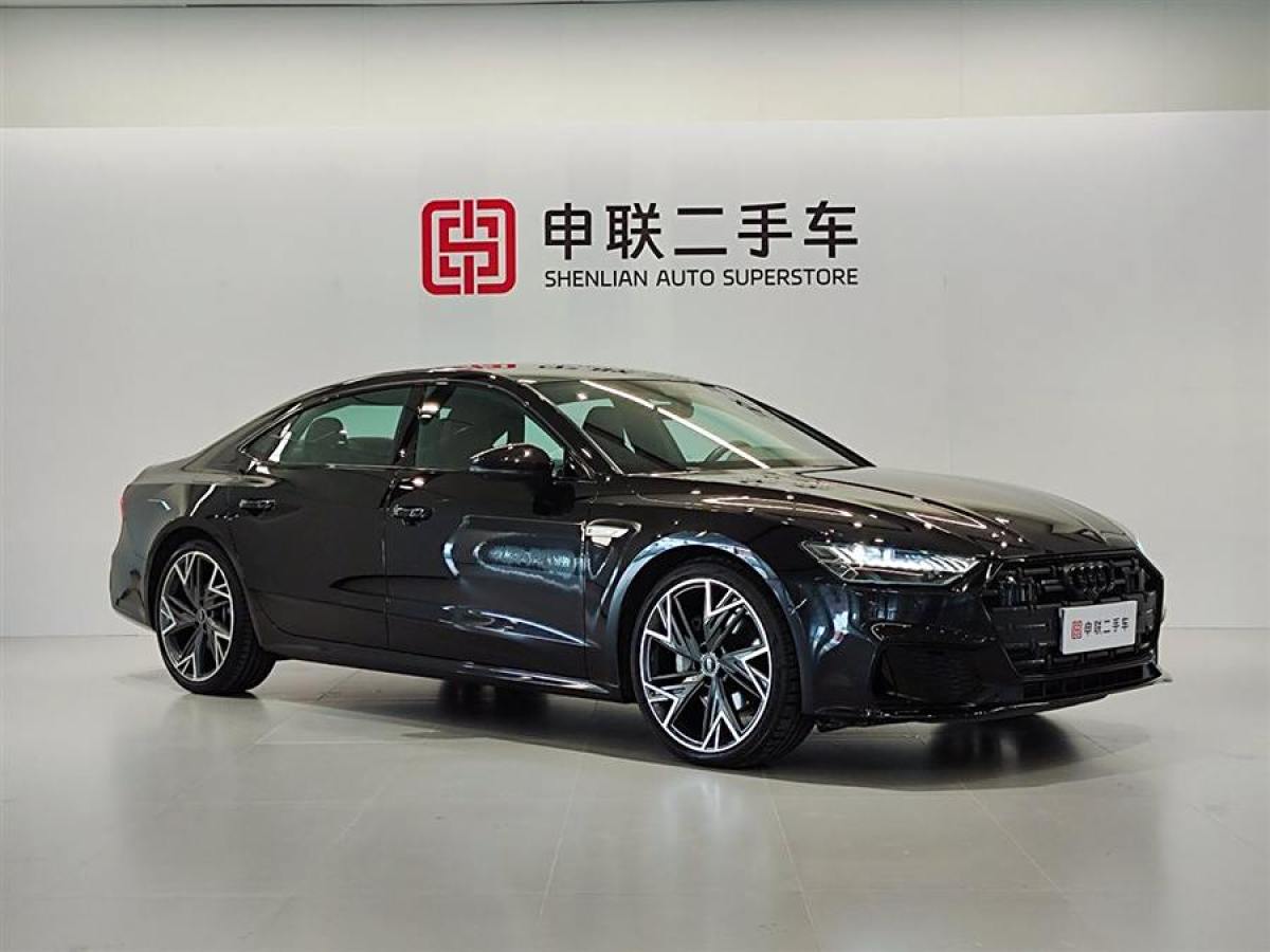 奧迪 奧迪A7L  2023款 45 TFSI quattro S-line 黑武士版圖片