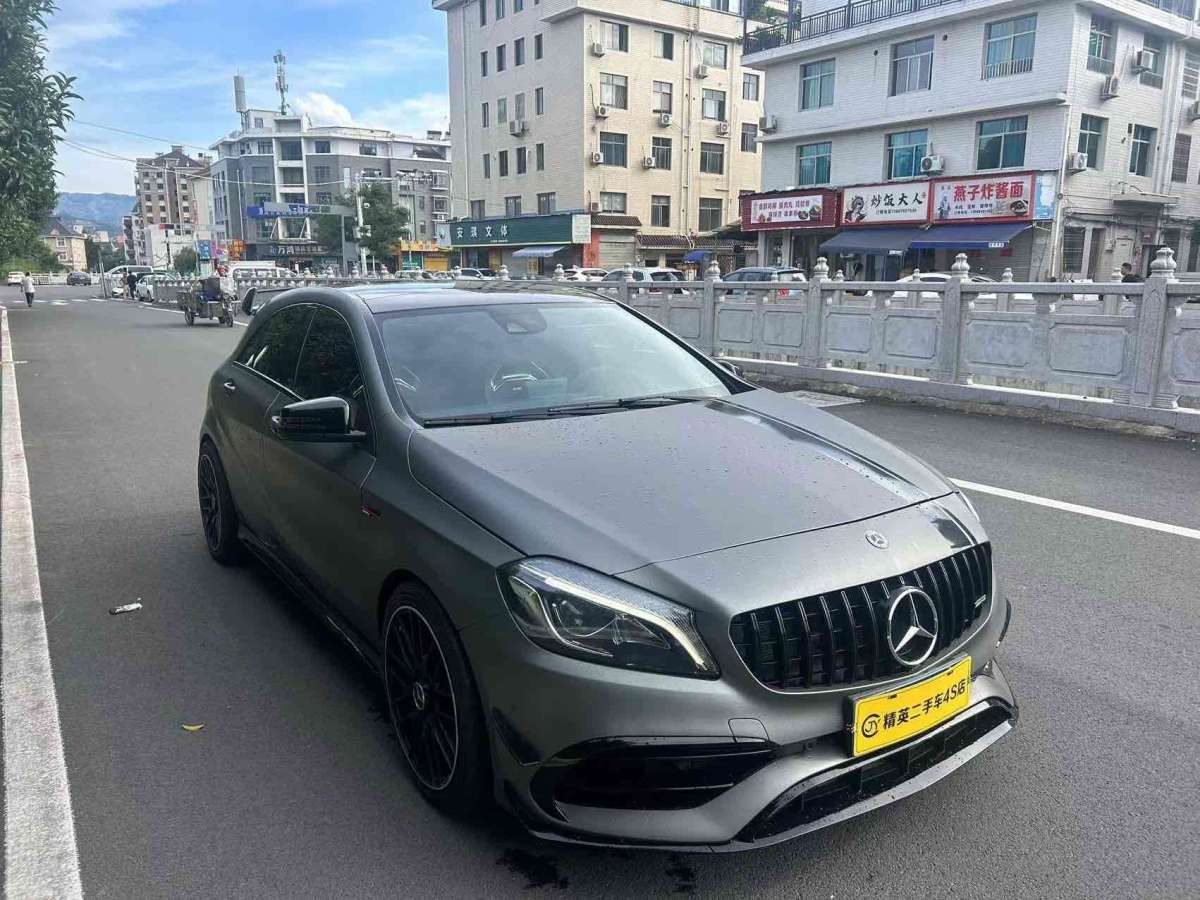 奔馳 奔馳CLA級AMG  2017款 改款 AMG CLA 45 4MATIC圖片