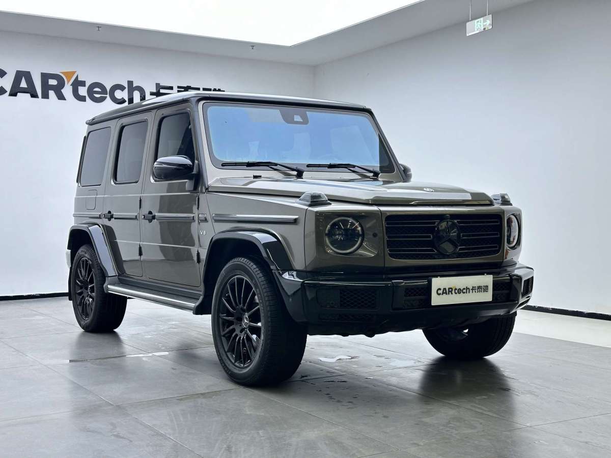 奔馳 奔馳G級  2020款 G 500 暗夜特別版圖片
