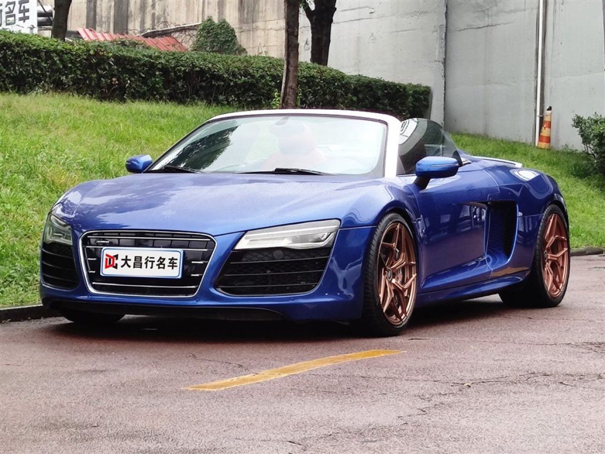 奧迪 奧迪r8 2014款 spyder 5.2 fsi quattro圖片