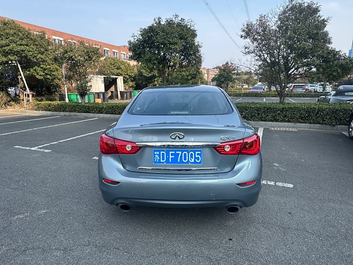 英菲尼迪 Q50L  2015款 2.0T 悅享版圖片