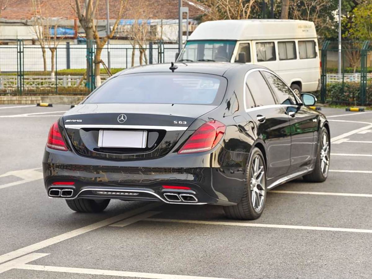 2019年11月奔馳 奔馳S級AMG  2018款 AMG S 63 L 4MATIC+