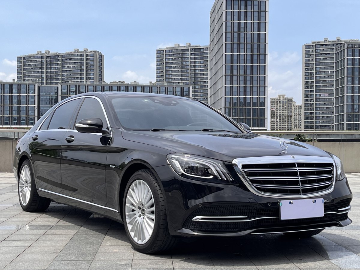 2021年1月奔驰 奔驰S级  2019款 S 350 L 尊贵型 臻藏版