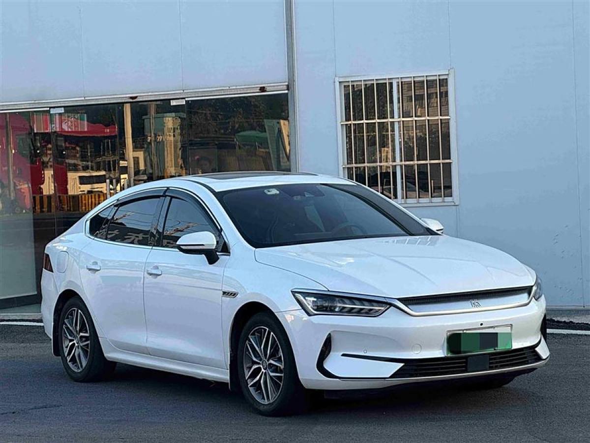 2021年6月比亞迪 秦PLUS  2021款 EV 500KM 尊貴型