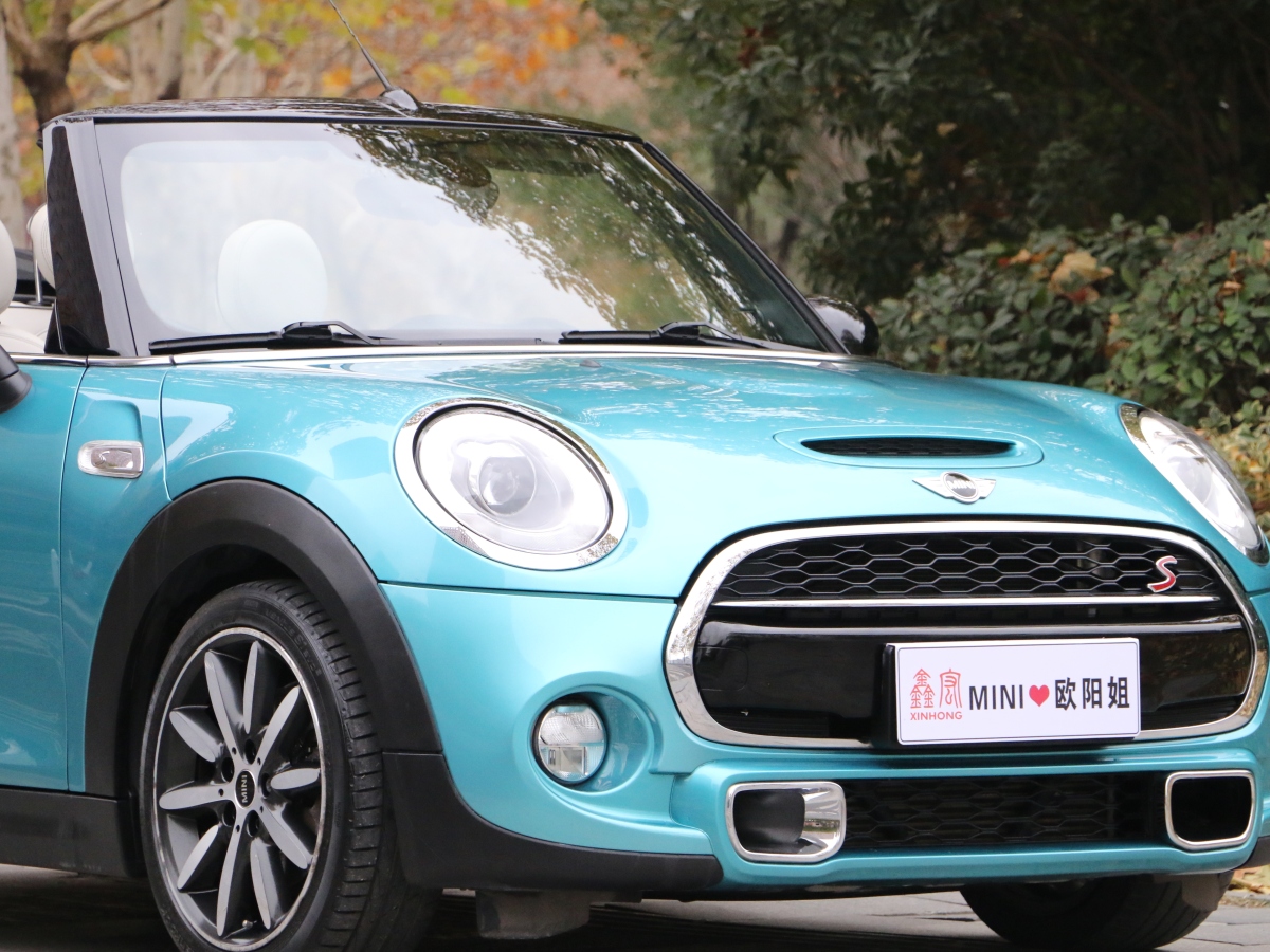 MINI MINI  2016款 2.0T COOPER S CABRIO 加勒比藍限量版圖片