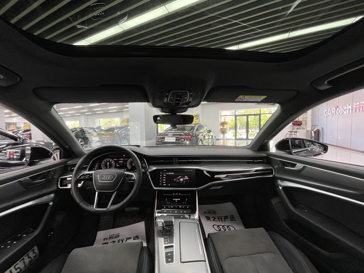 2021年3月奧迪 奧迪A6L  2021款 45 TFSI quattro 臻選動感型
