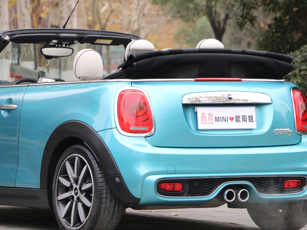 MINI MINI  2016款 2.0T COOPER S CABRIO 加勒比藍限量版圖片