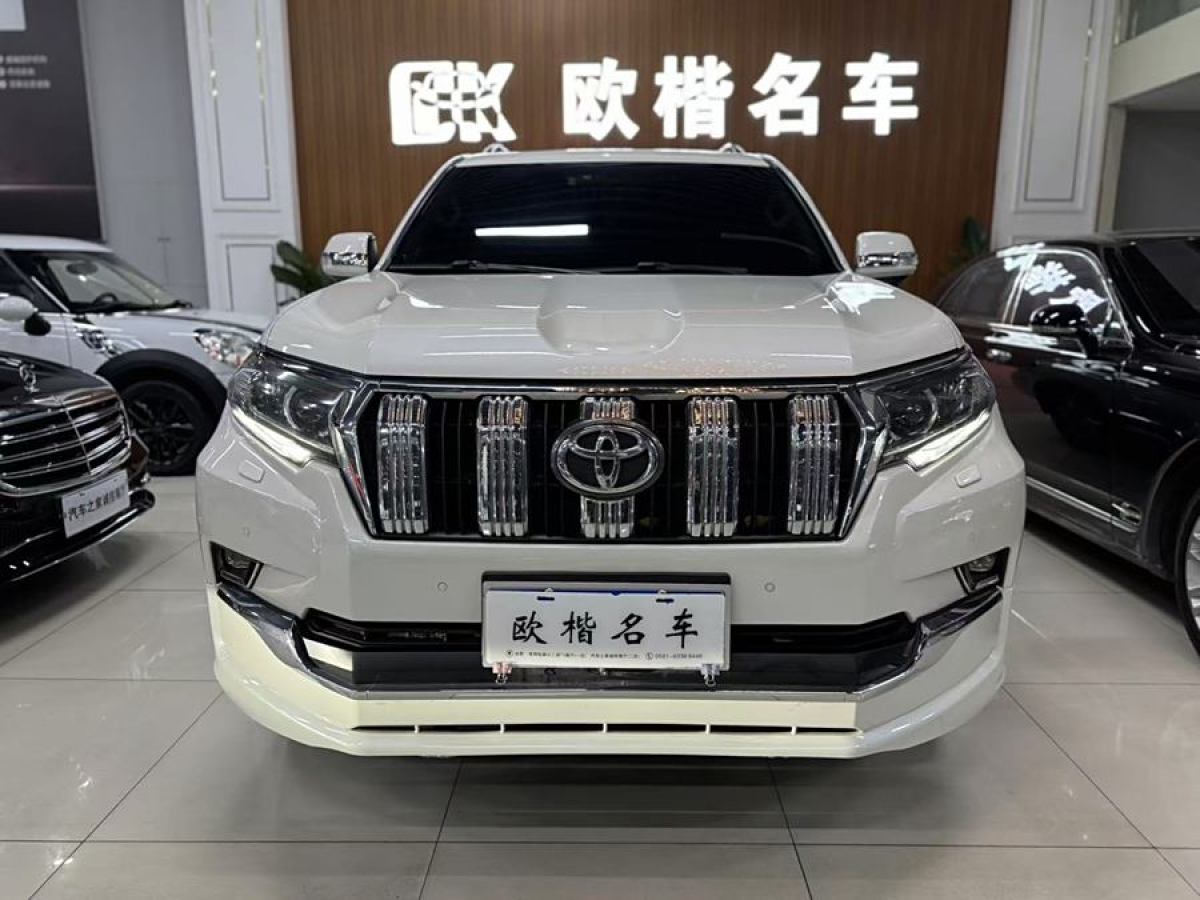 豐田 普拉多  2019款 3.5L 自動(dòng)TX-L尊享版后掛備胎圖片