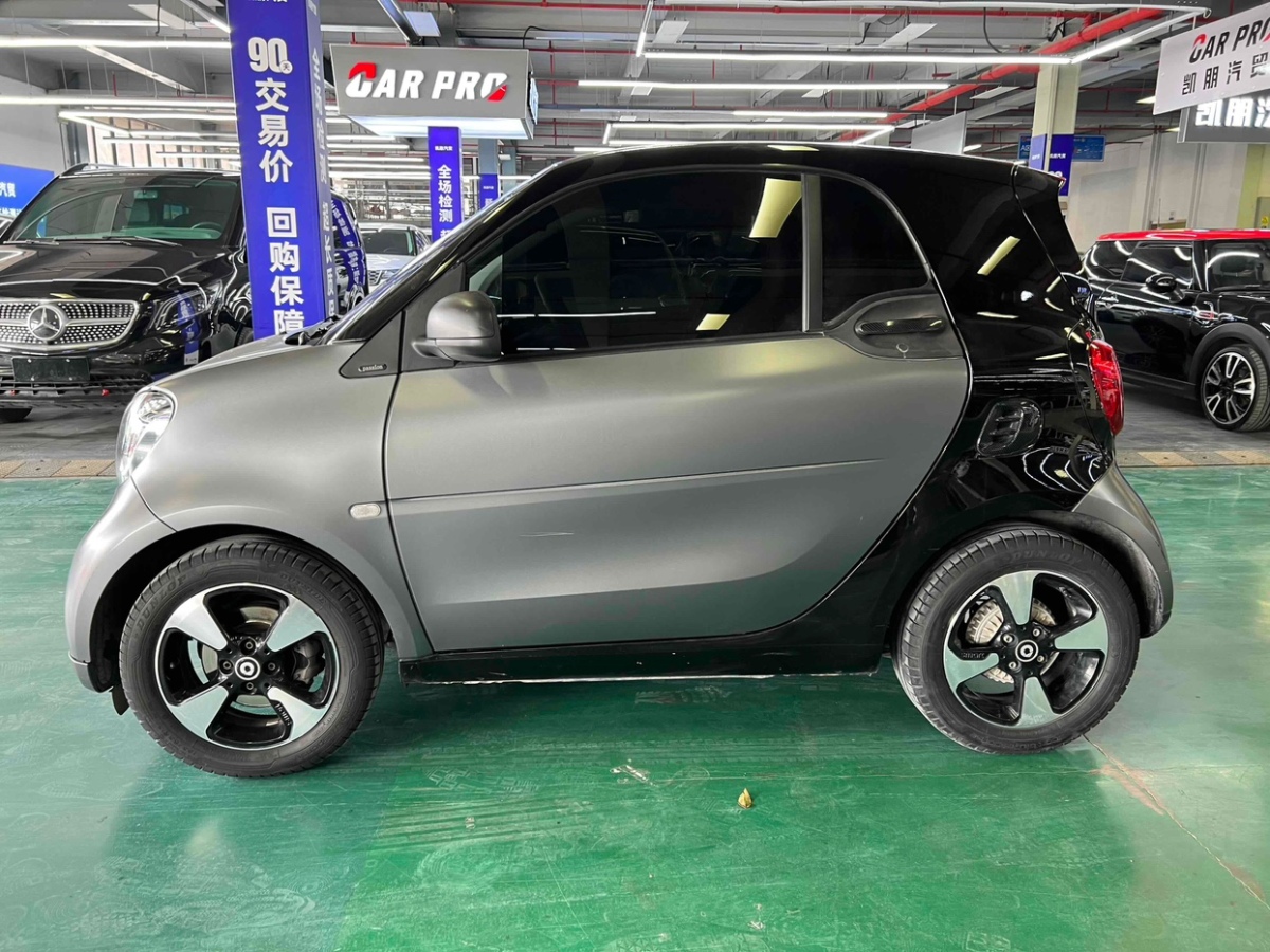 smart fortwo  2018款 1.0L 52千瓦硬頂激情版圖片