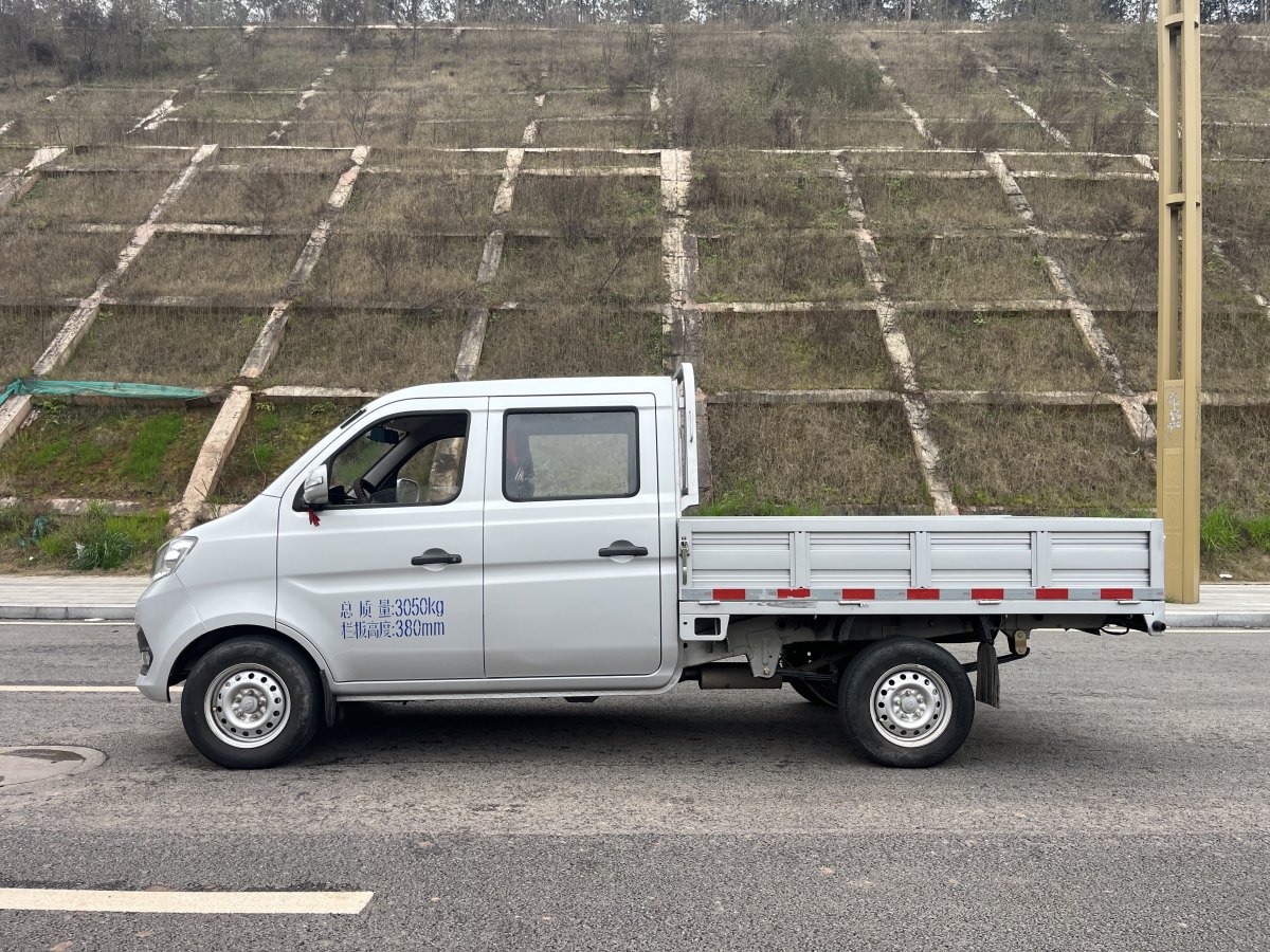 長安跨越 新豹T3  2022款 1.2L豪華型載貨汽車雙排單后輪欄板3080軸距2.22米LJ469Q-AEB圖片