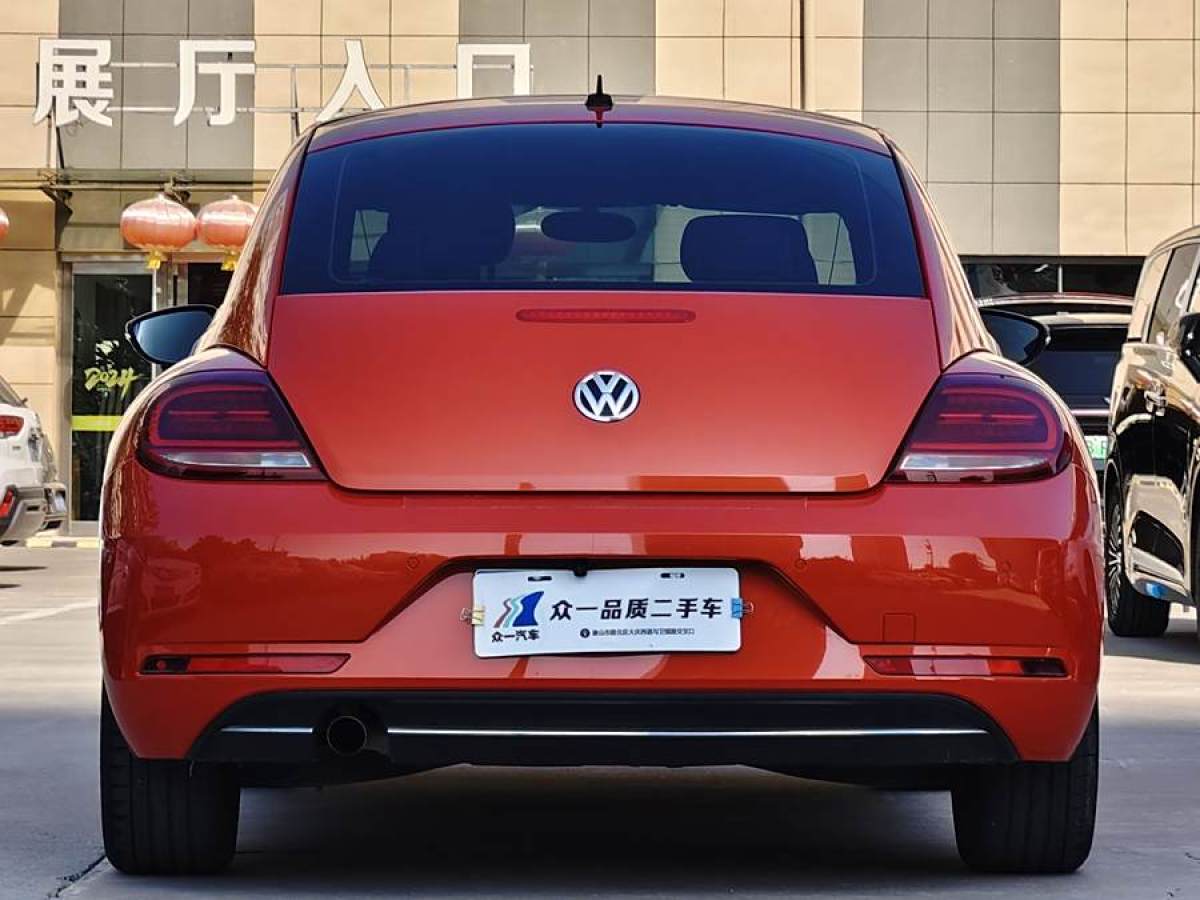 2018年9月大眾 甲殼蟲  2018款 180TSI 樂動橙版