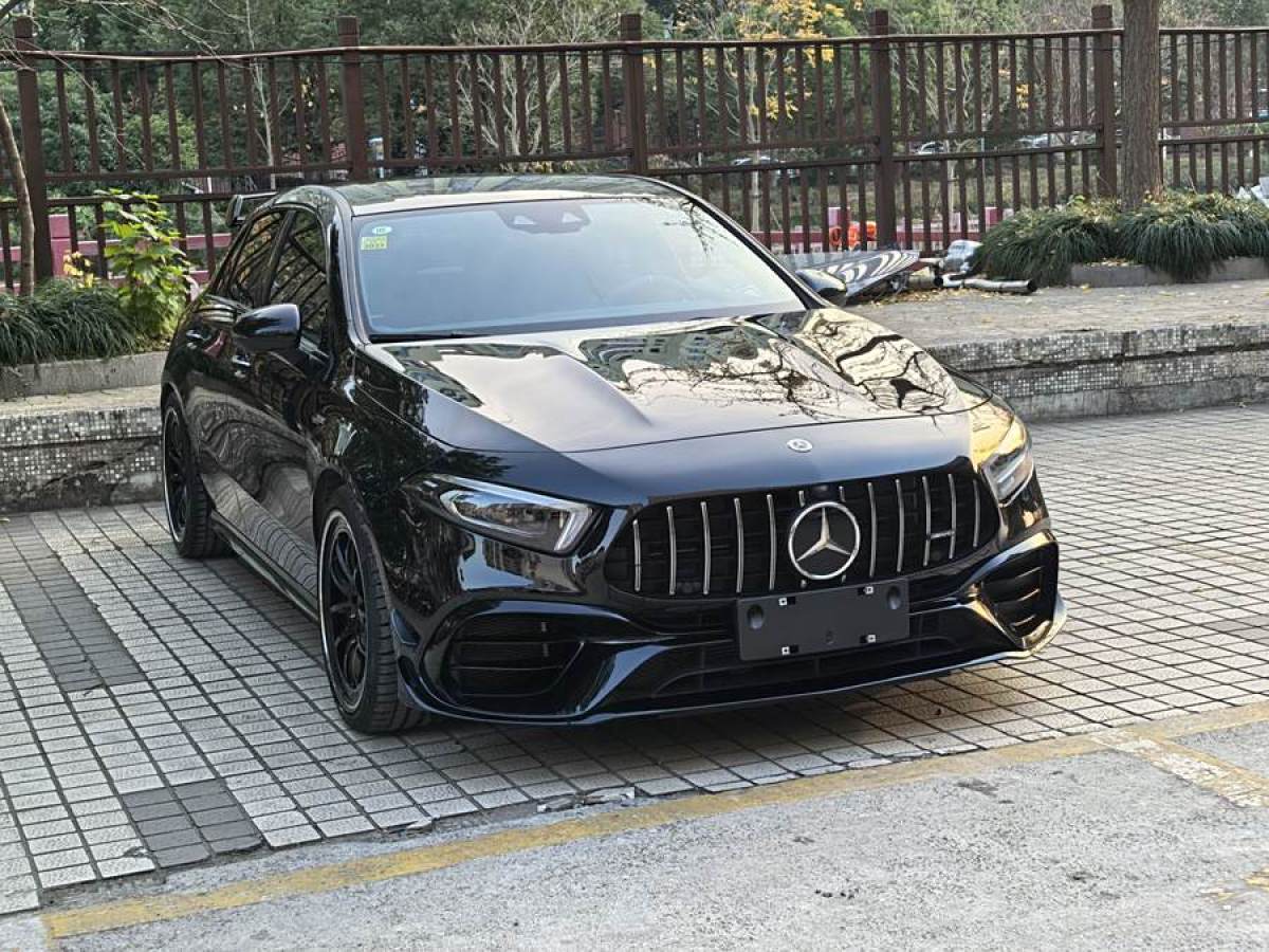 奔馳 奔馳A級AMG  2020款 改款 AMG A 45 S 4MATIC+圖片