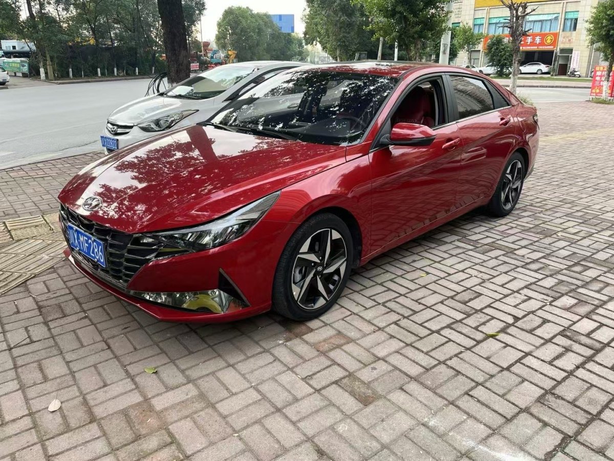 現(xiàn)代 伊蘭特  2022款 1.5L CVT LUX尊貴版圖片