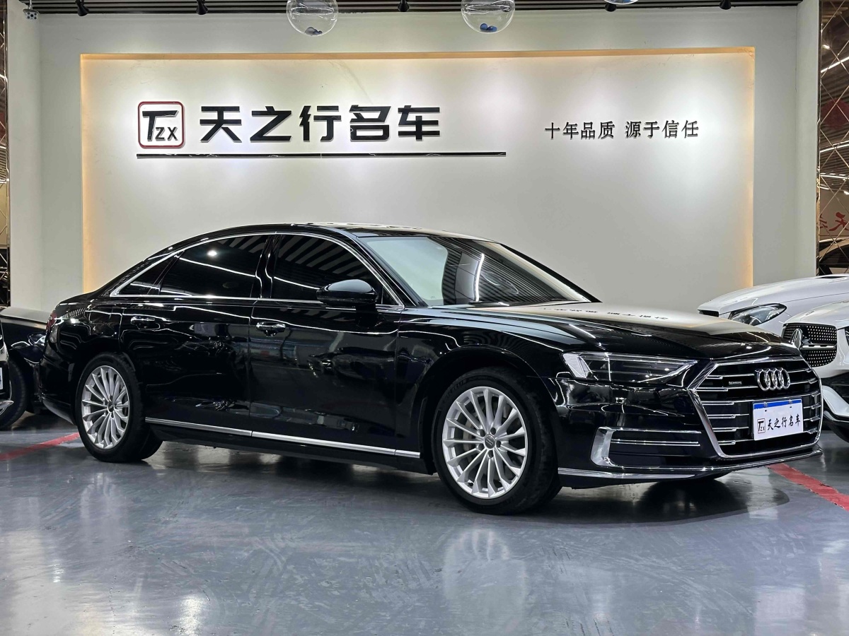 2019年1月奧迪 奧迪A8  2018款 A8L 55 TFSI quattro投放版精英型