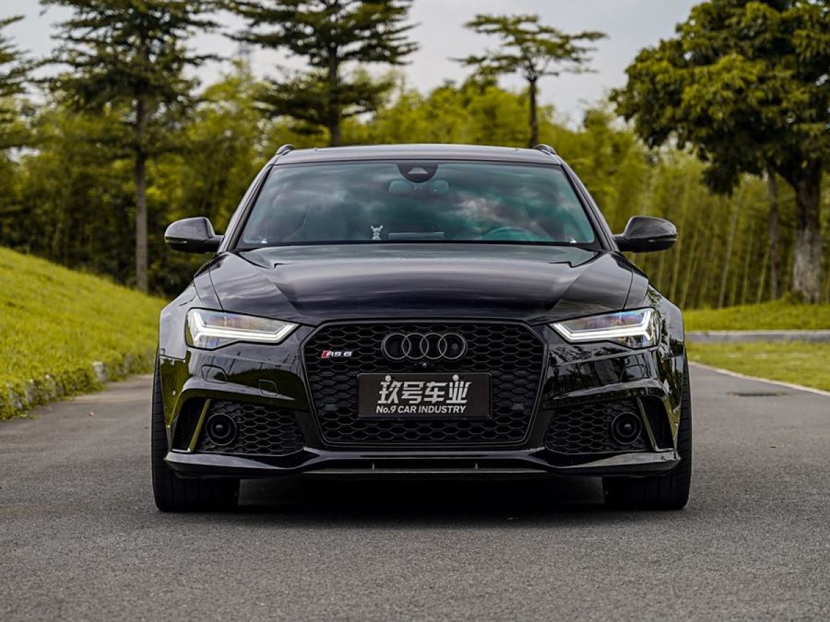 2019年6月奧迪 奧迪RS 6  2016款 RS 6 4.0T Avant